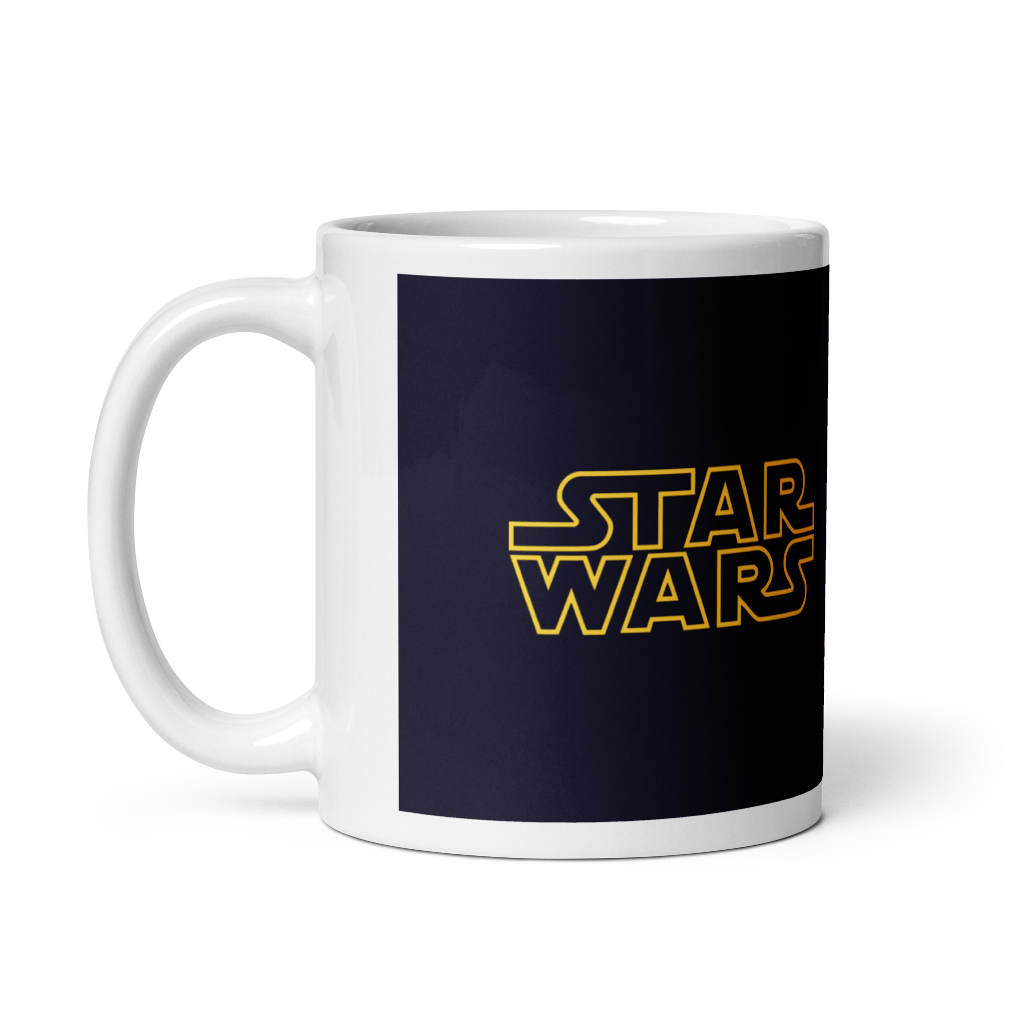 Taza Darth Vader en Llamas — “Café ardiente del Imperio” - Imagen 3