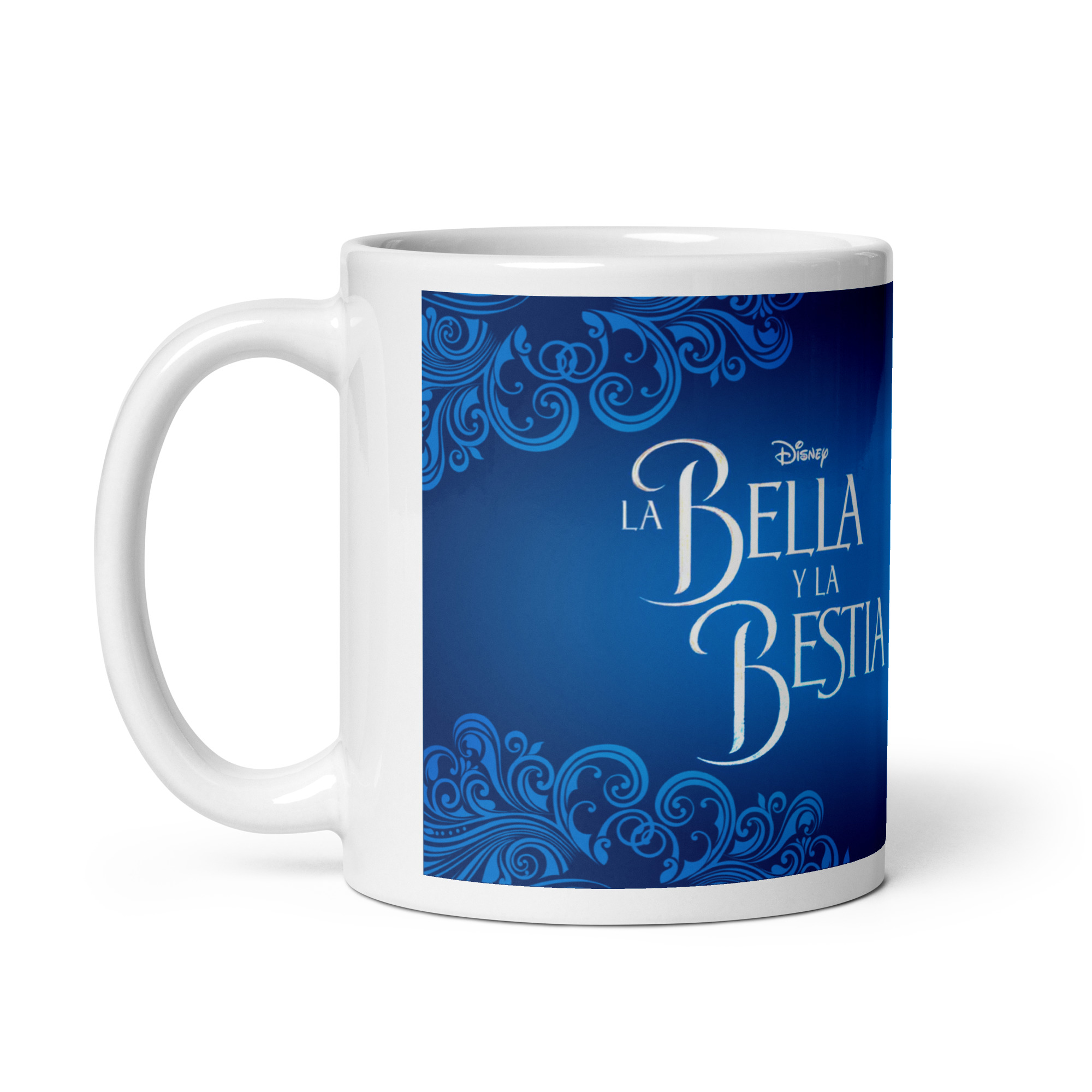 Taza Bella y Bestia Azul Hielo — “El hechizo del invierno” - Imagen 3