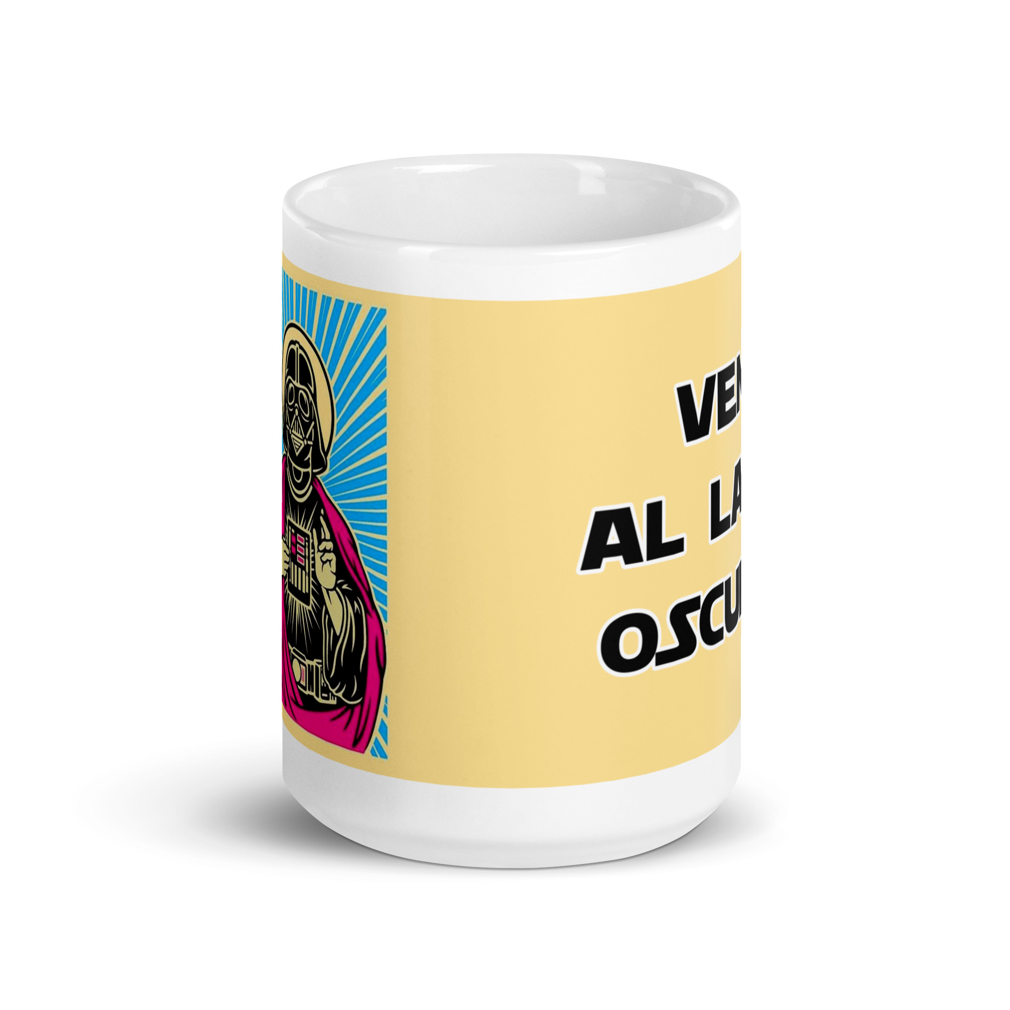 Taza “Ven al lado oscuro” — Parodia galáctica irreverente - Star Wars - Imagen 6