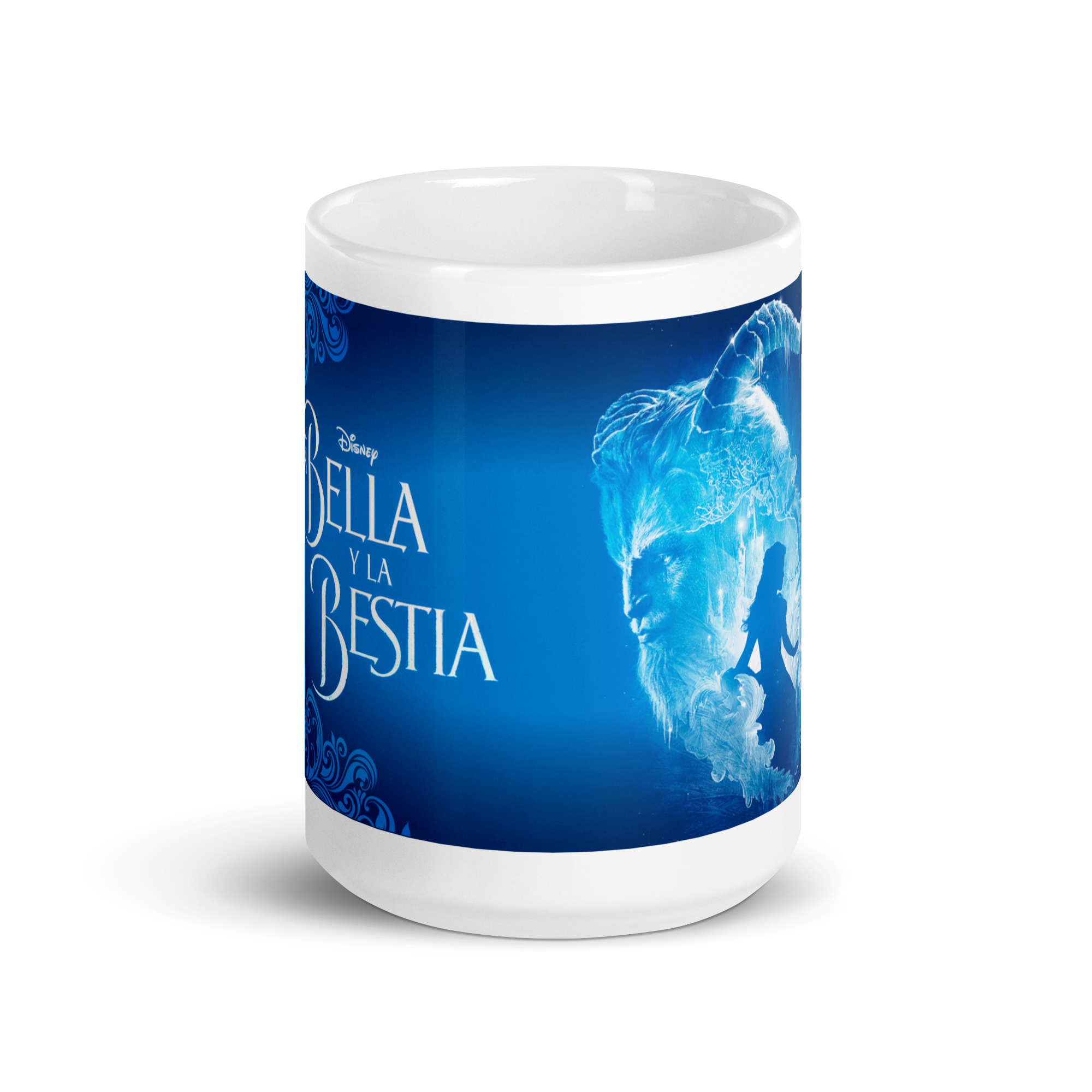 Taza Bella y Bestia Azul Hielo — “El hechizo del invierno” - Imagen 6