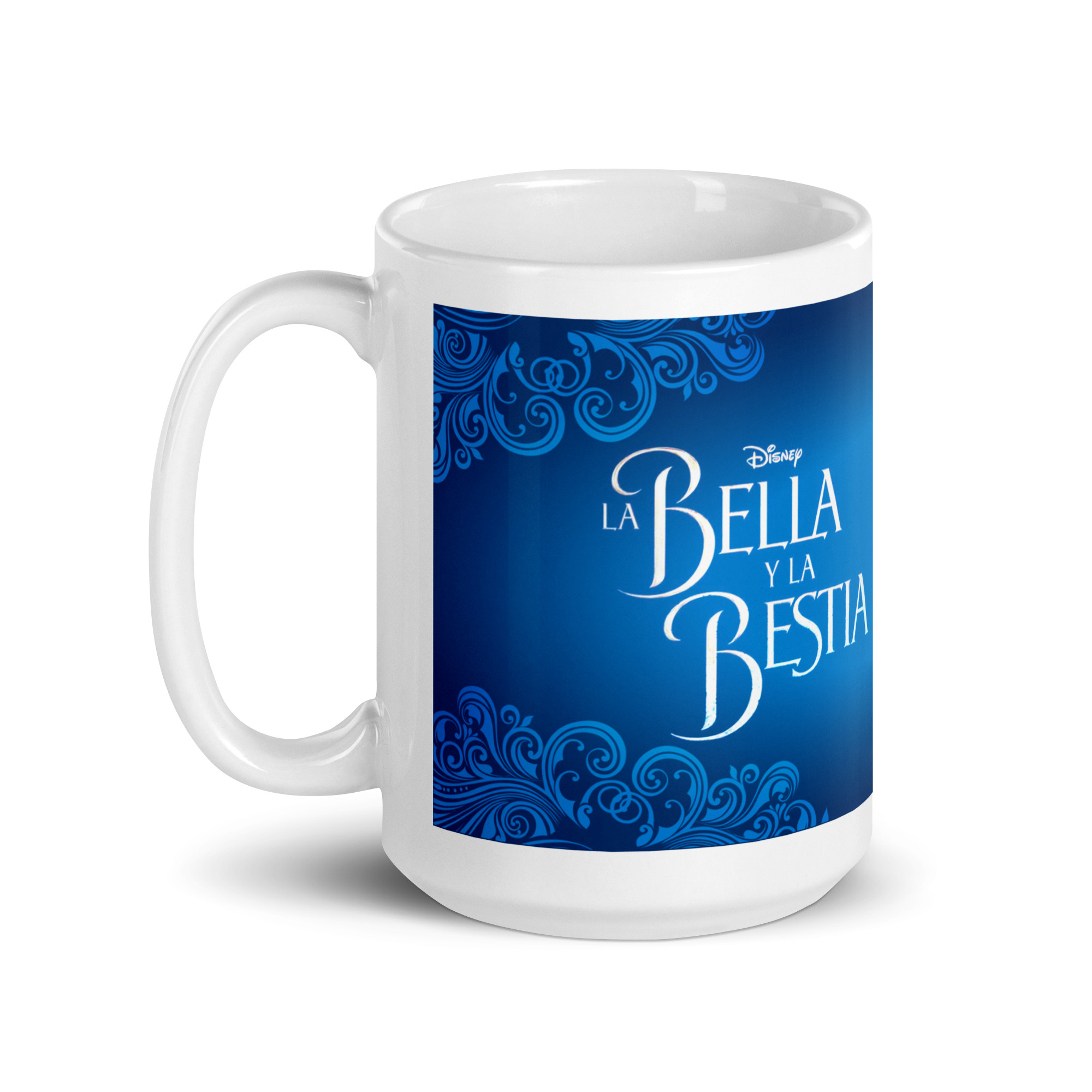Taza Bella y Bestia Azul Hielo — “El hechizo del invierno” - Imagen 5