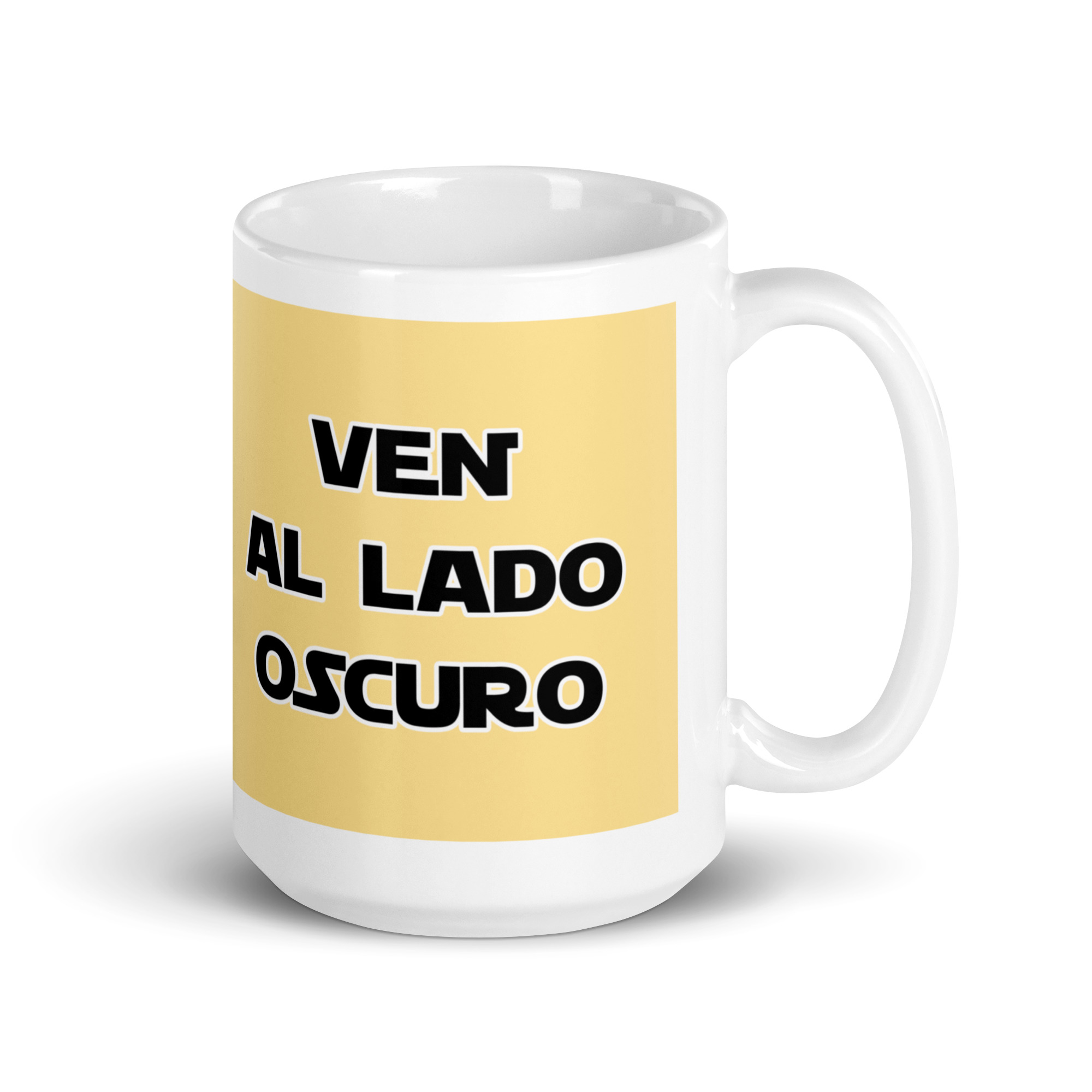 Taza “Ven al lado oscuro” — Parodia galáctica irreverente - Star Wars - Imagen 4