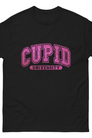 Camiseta Cupido University San Valentín – Estilo College