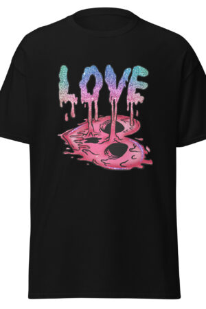 Camiseta Love Glitter San Valentín – Pasión Total