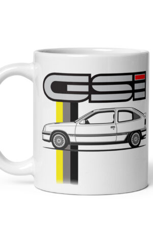 Taza Opel Kadett GSI – Taza para Amantes del Motor Retro Europeo