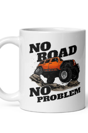 Taza No Road No Problem – para Espíritu Off-Road 4x4
