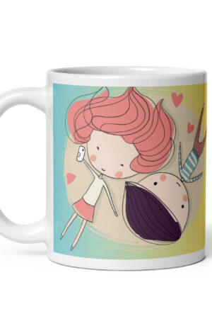 Taza “La felicidad es real cuando es compartida” – Regalo con mensaje de amor