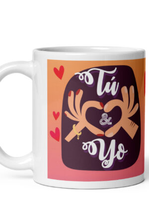 Taza “Tú y yo” – Regalo minimalista y romántico para San Valentín