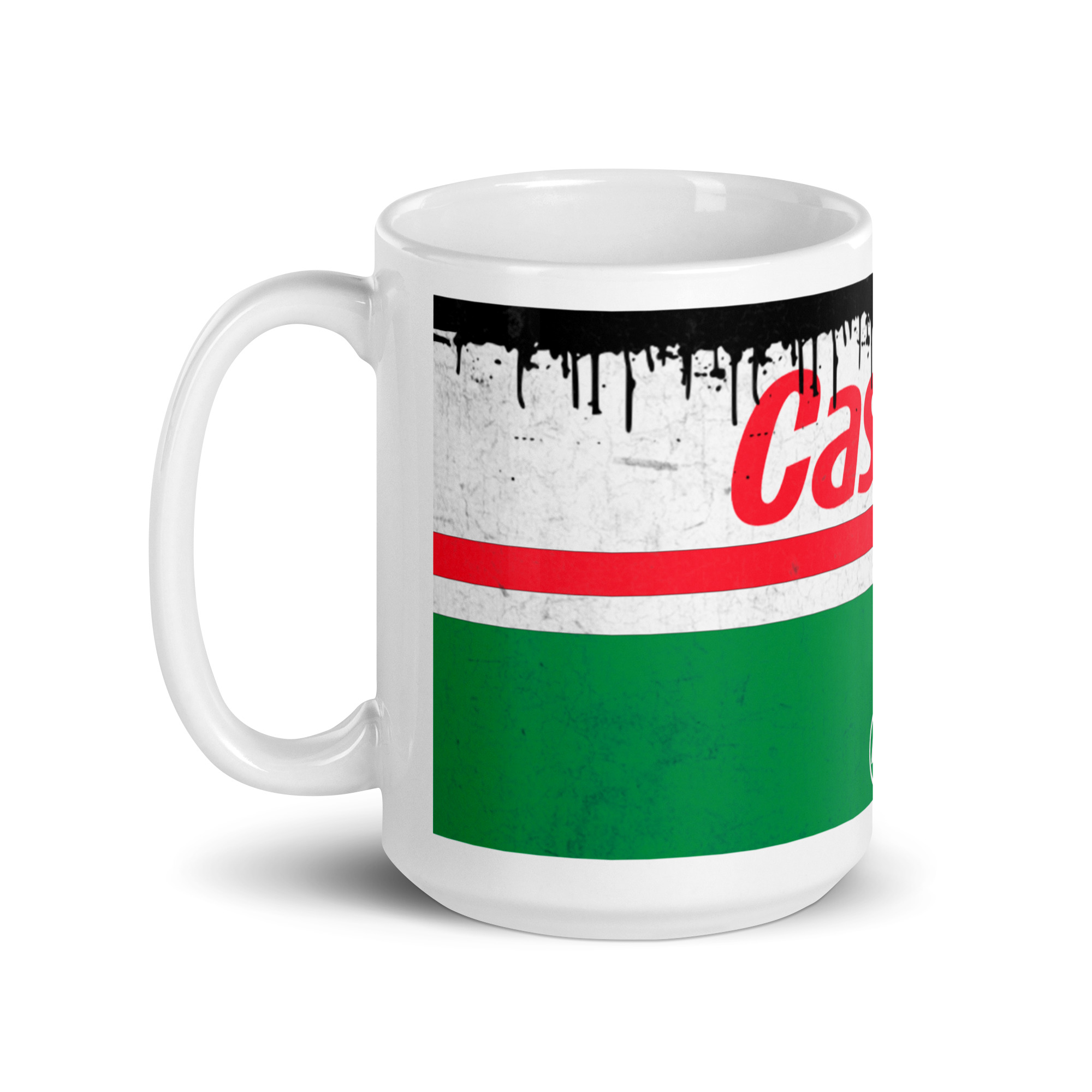 Classic Oil & Gasoline CASTROL – Taza Vintage para Amantes del Motor Clásico - Imagen 5