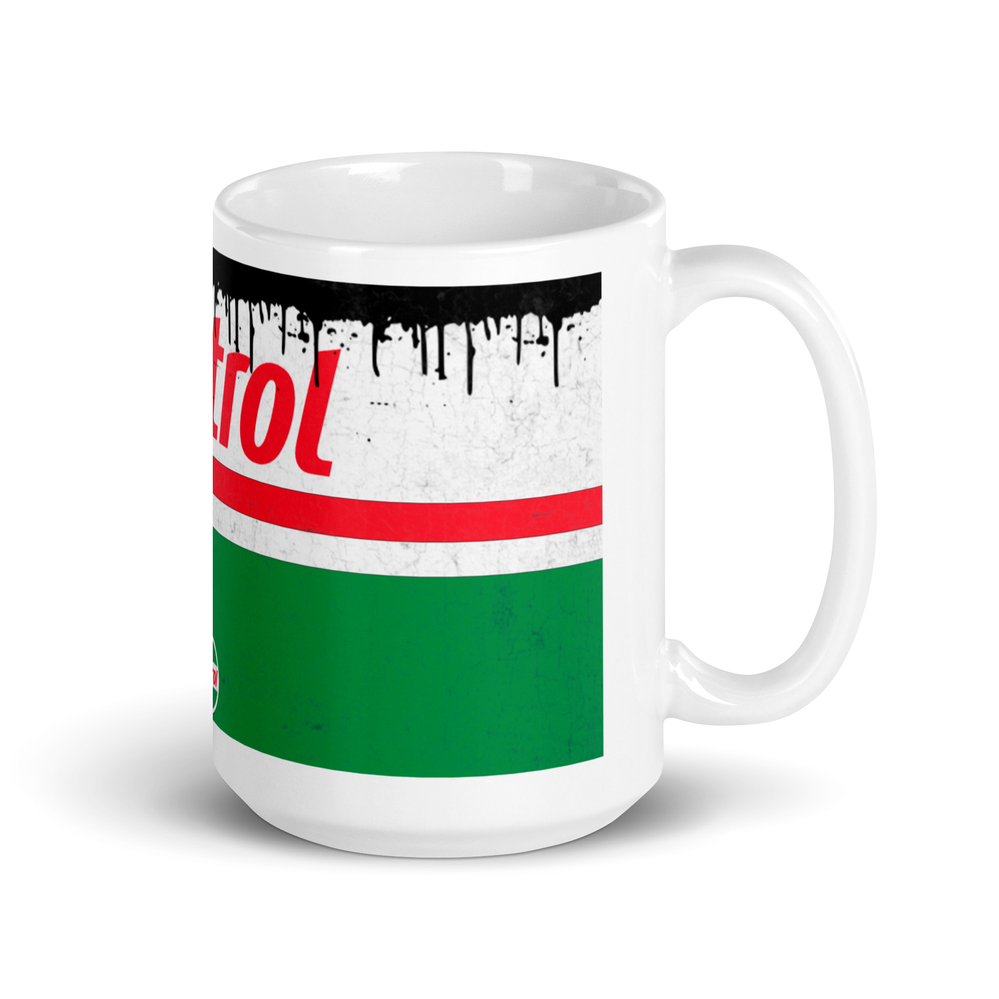 Classic Oil & Gasoline CASTROL – Taza Vintage para Amantes del Motor Clásico - Imagen 4