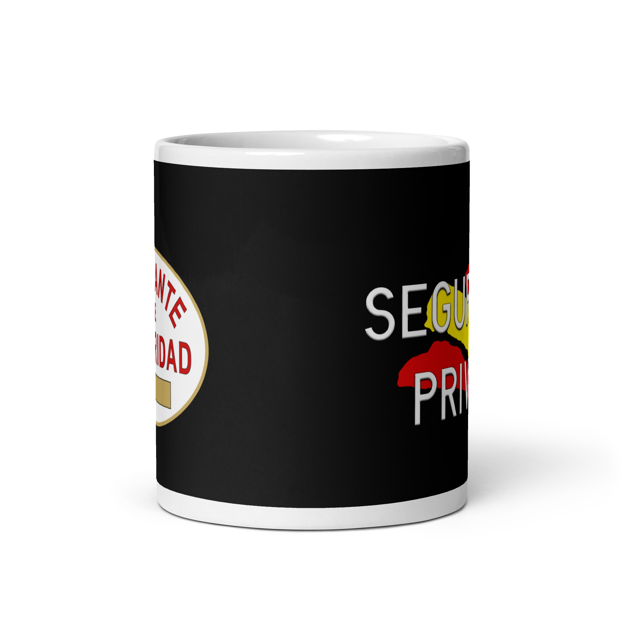 Taza Vigilante de Seguridad “Seguridad Privada” – Diseño Placa Oficial - Imagen 3