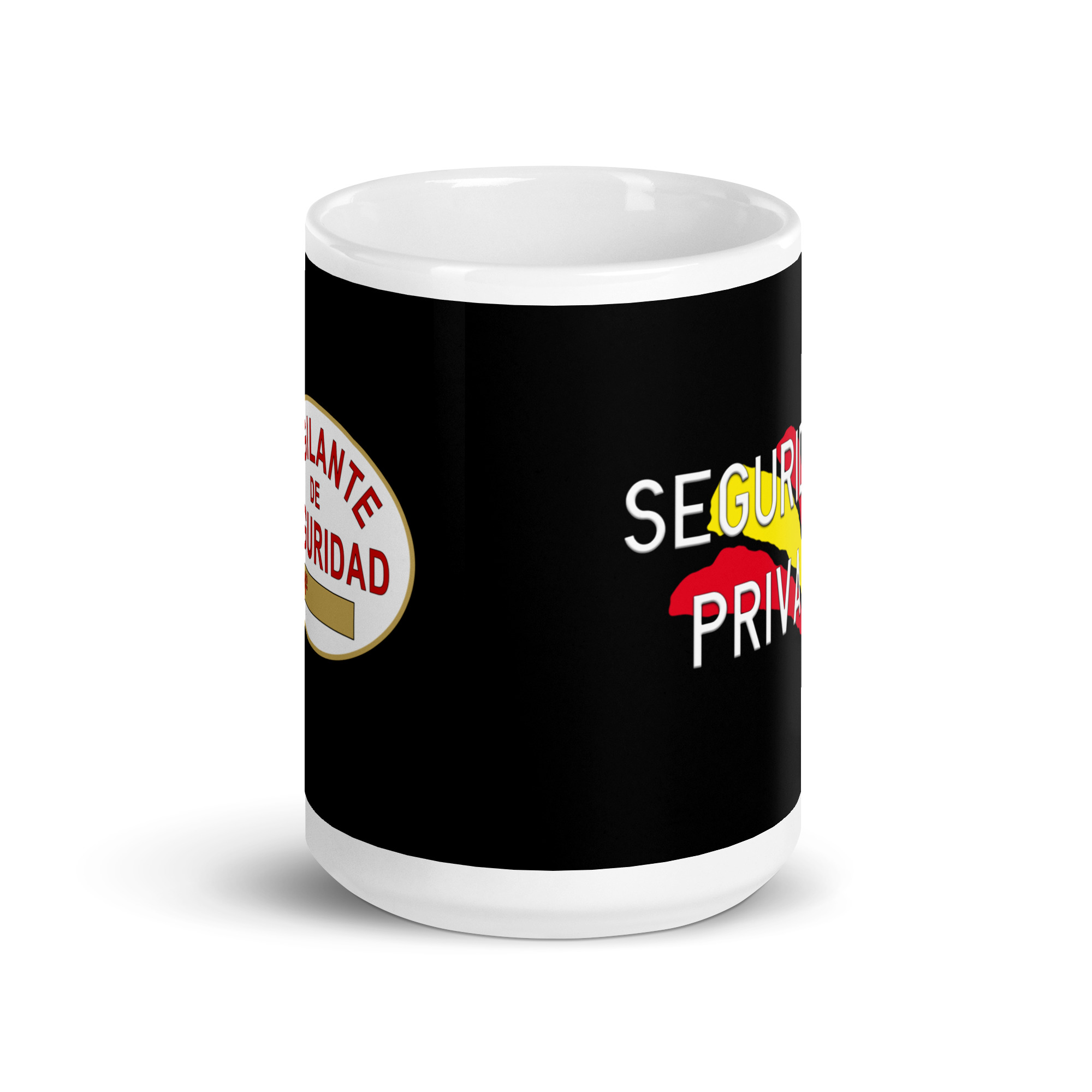 Taza Vigilante de Seguridad “Seguridad Privada” – Diseño Placa Oficial - Imagen 6